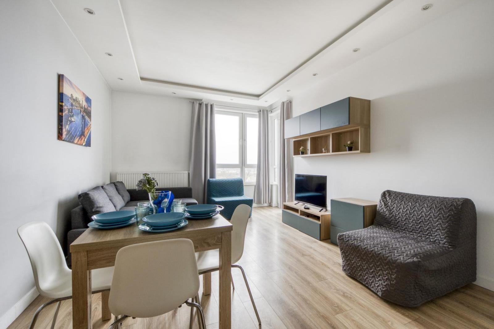 ורשה In Apartments Okecie מראה חיצוני תמונה